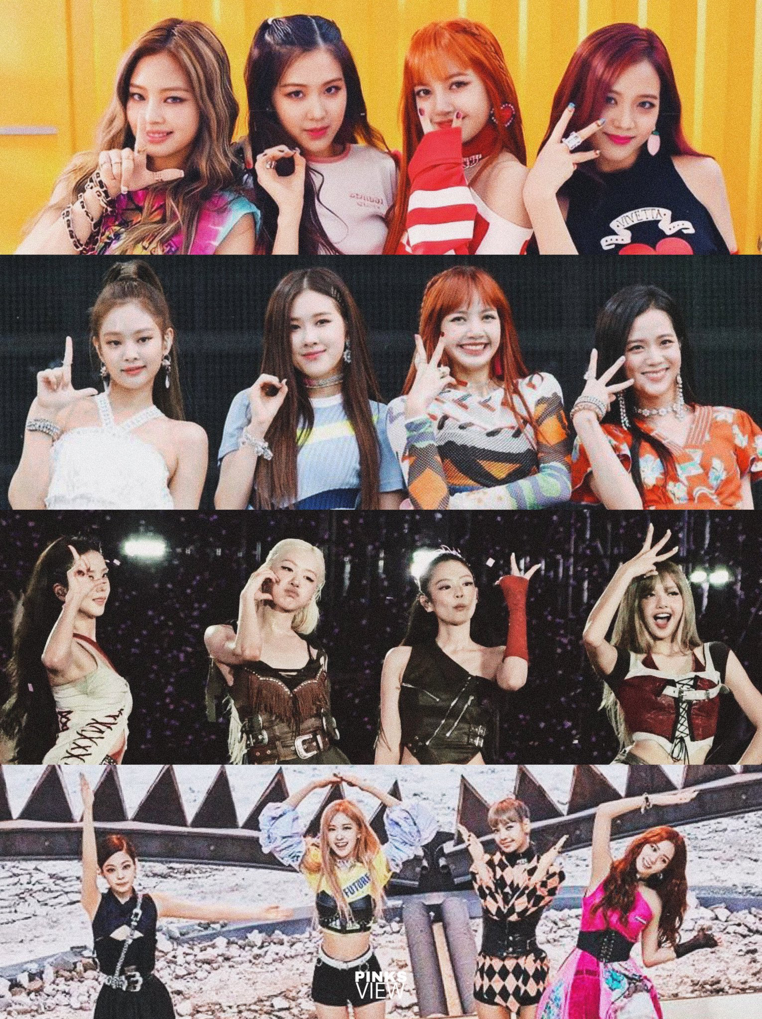 Potret di balik layar BLACKPINK