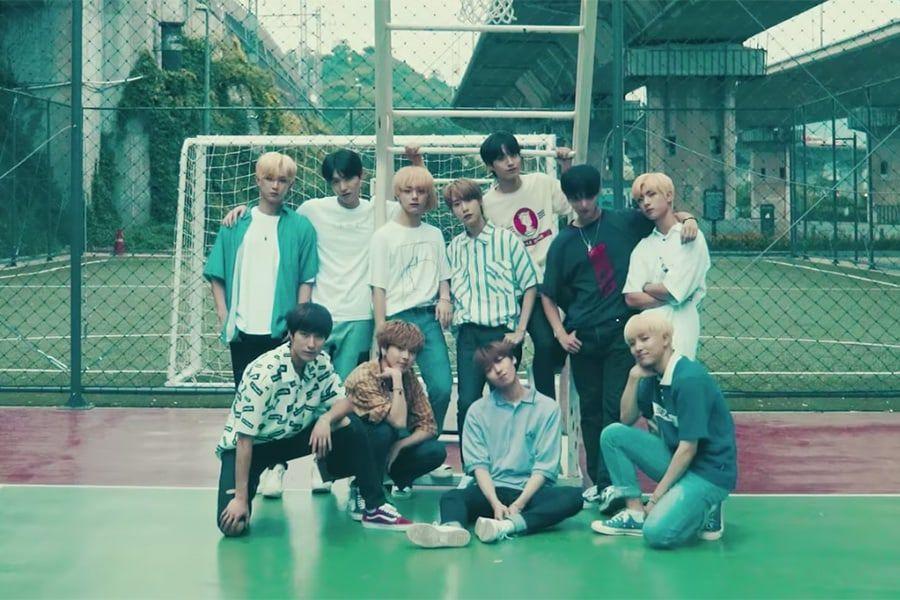 A moment captured by ONEUS's fan