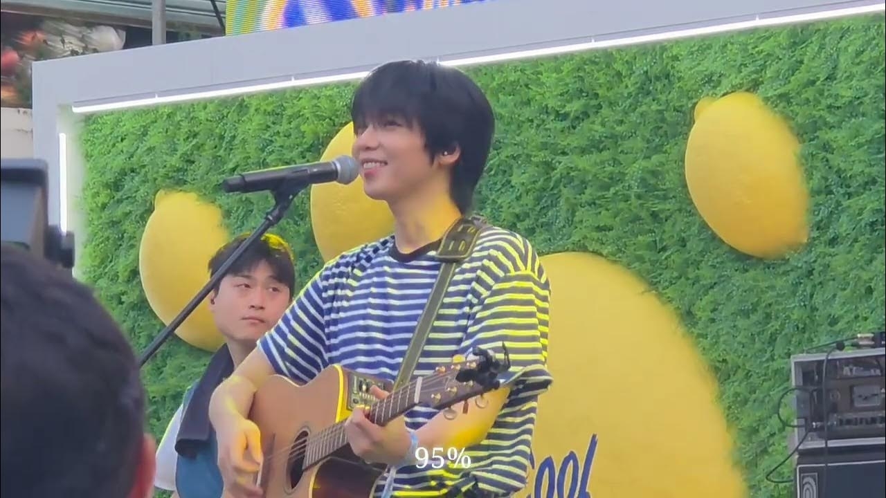 Recent activity shot of Jeong Sewoon