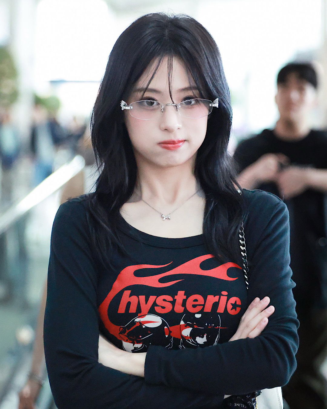 A moment captured by Ahyeon (BABYMONSTER)'s fan