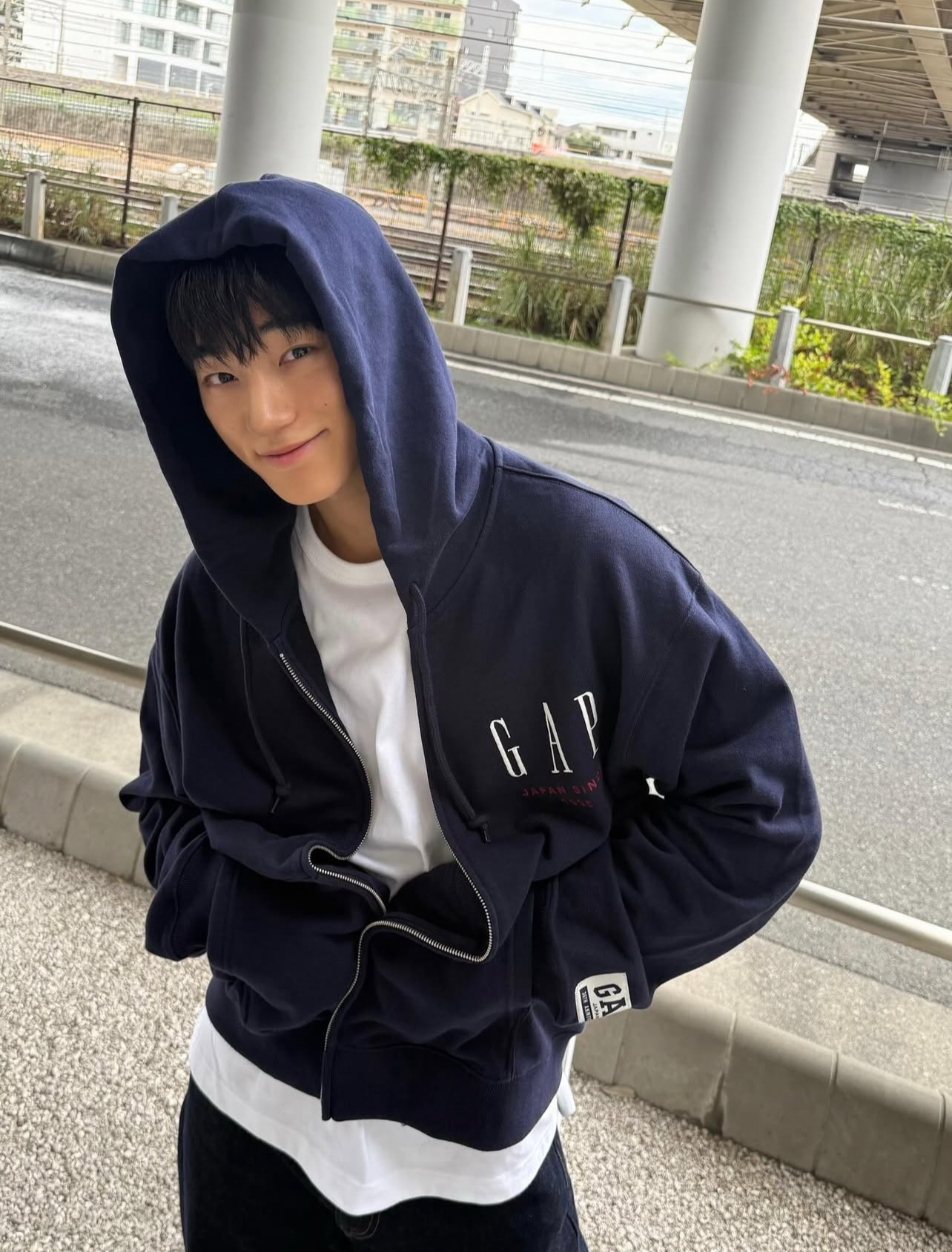 A moment captured by San (ATEEZ)'s fan