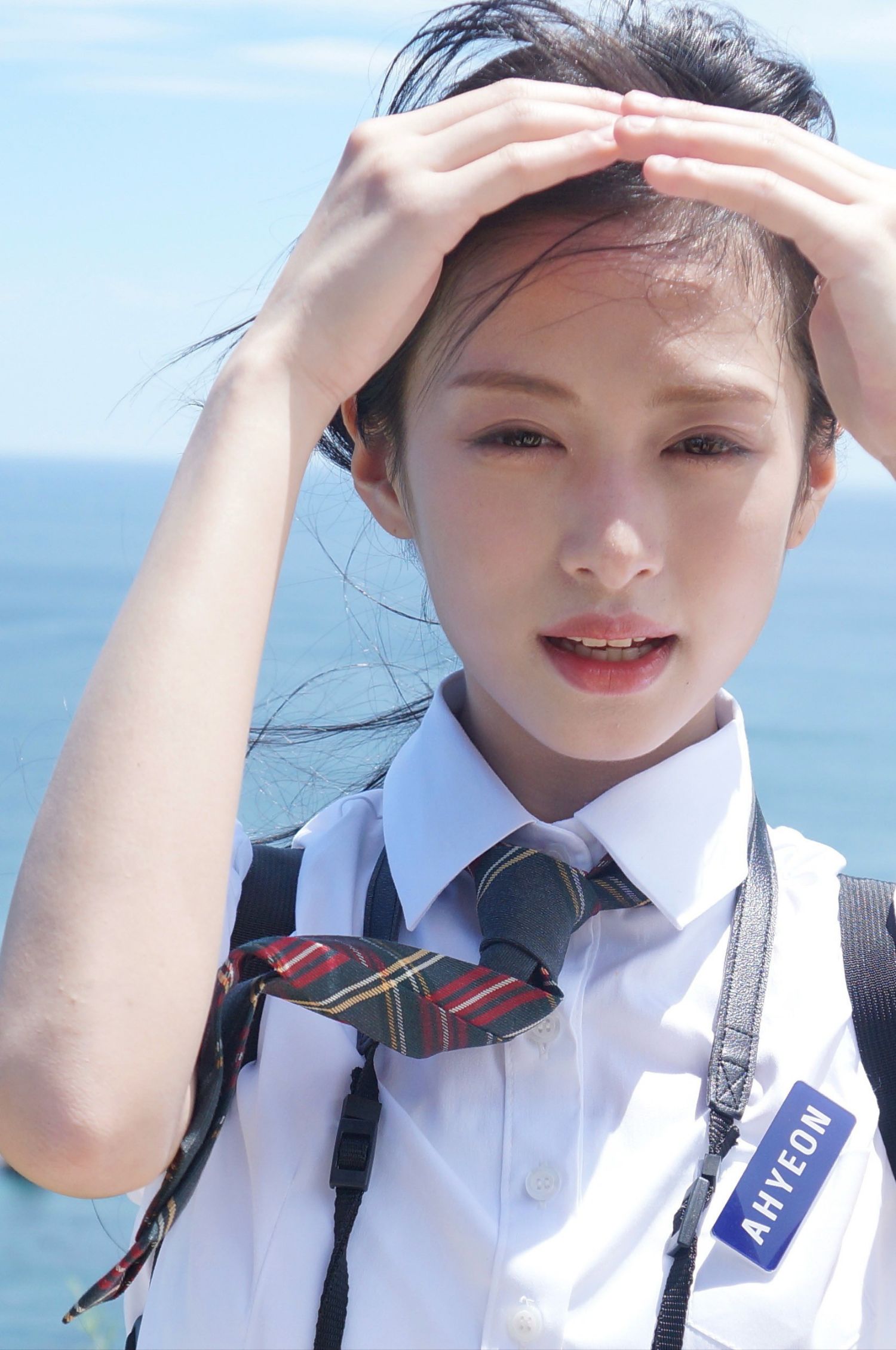 A moment captured by Ahyeon (BABYMONSTER)'s fan