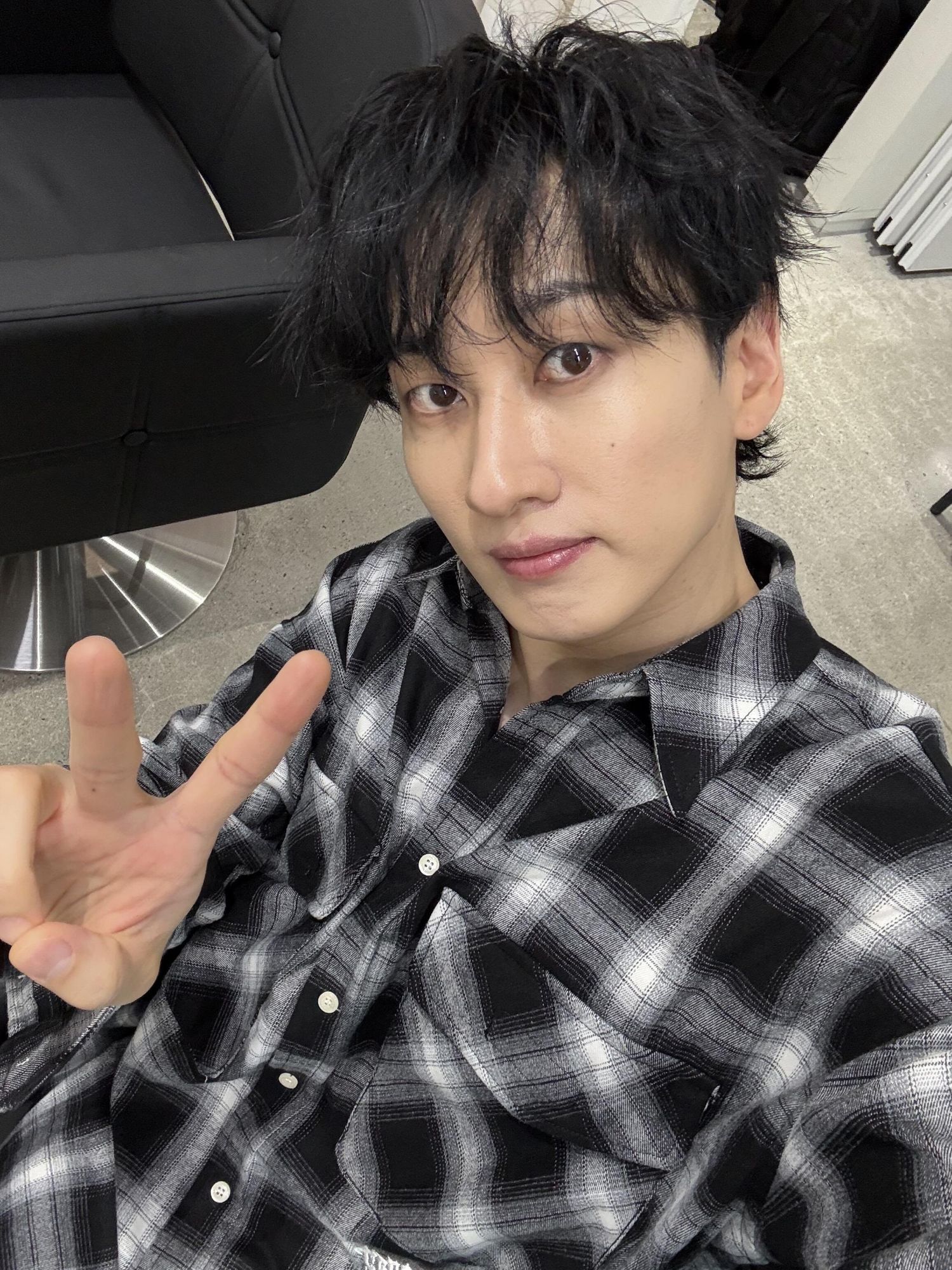 Recent activity shot of Eunhyuk (Super Junior)