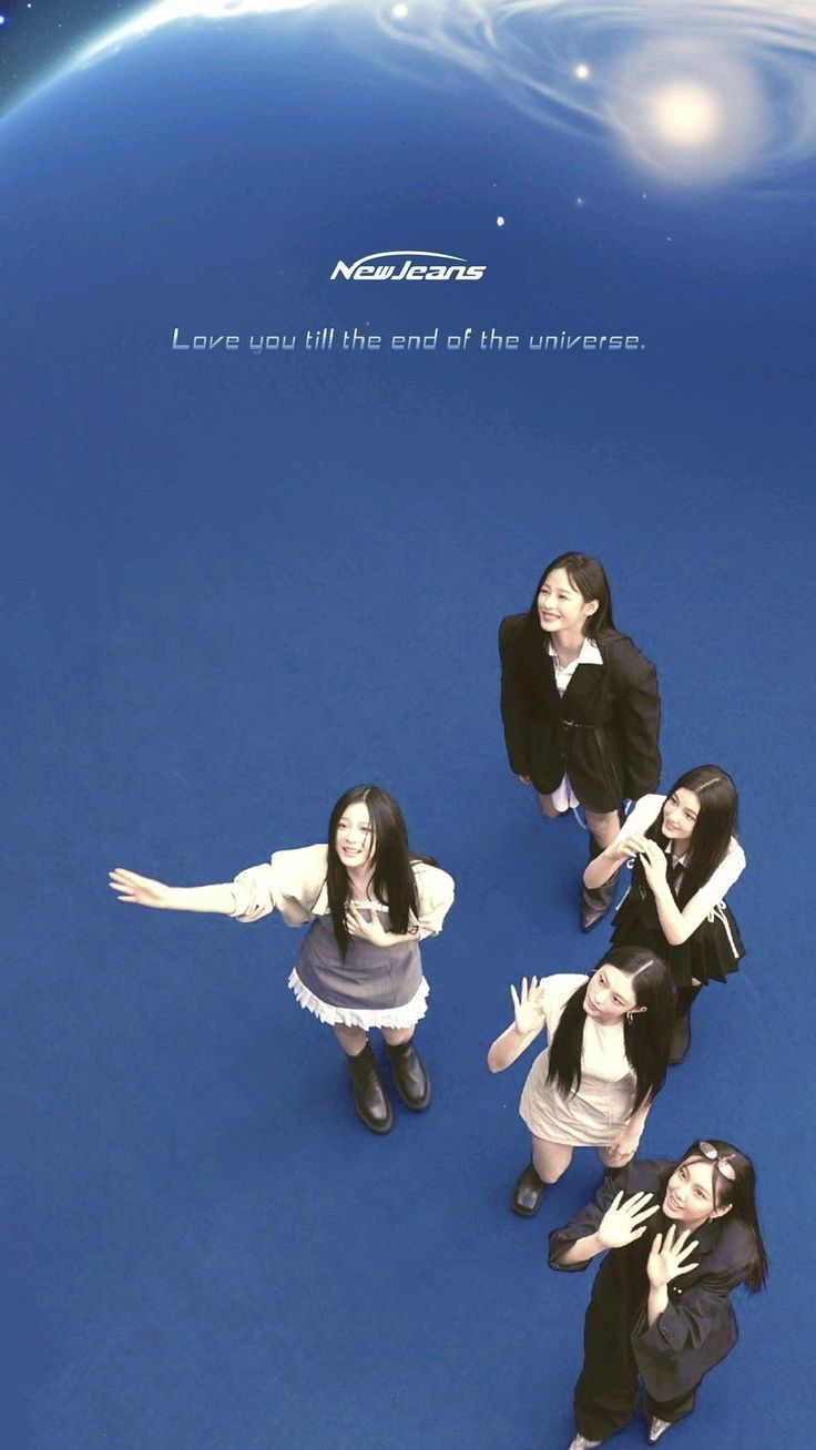 뉴진스의 비하인드 컷