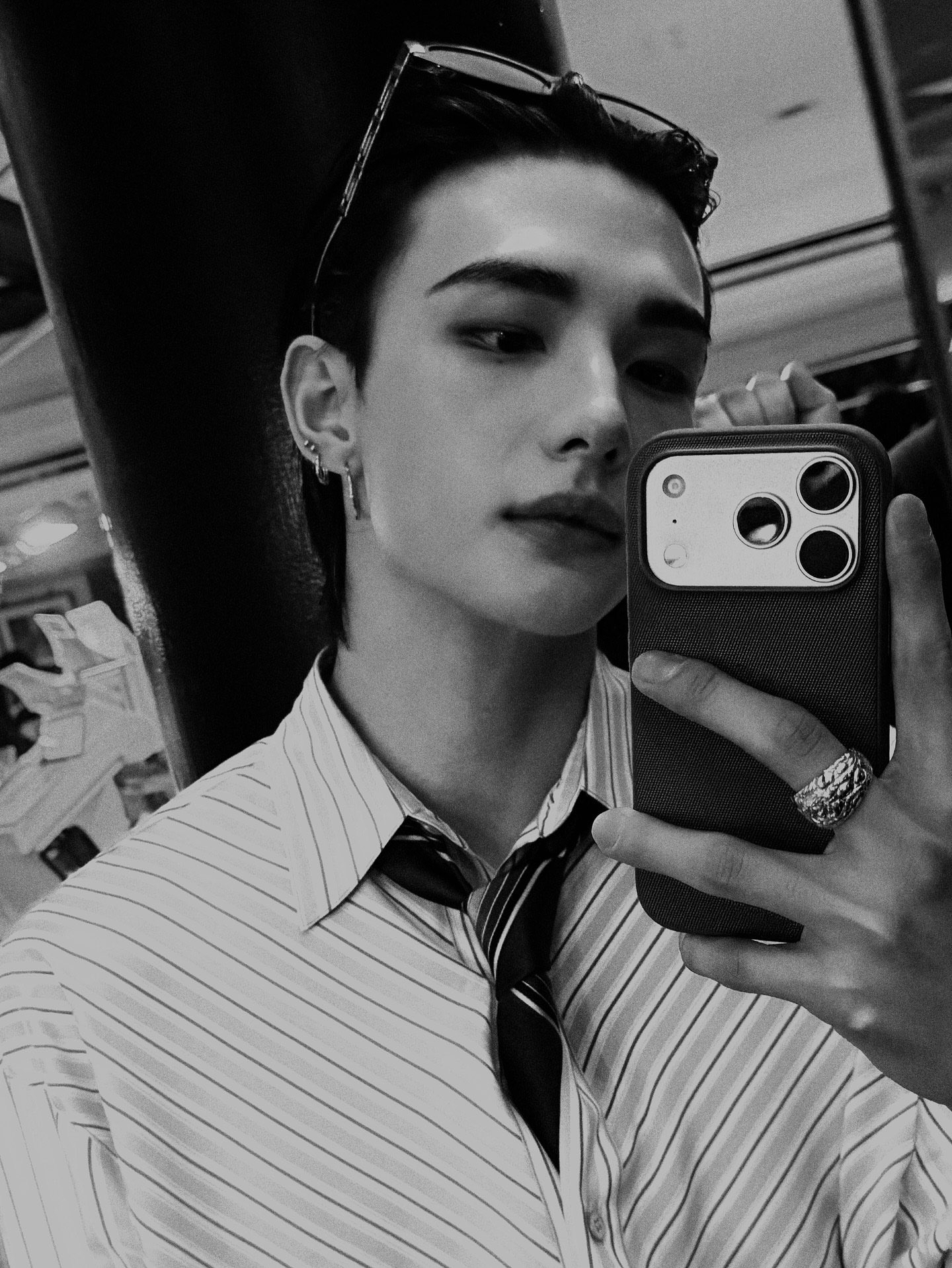 Latest photo of Hyunjin (Stray Kids)