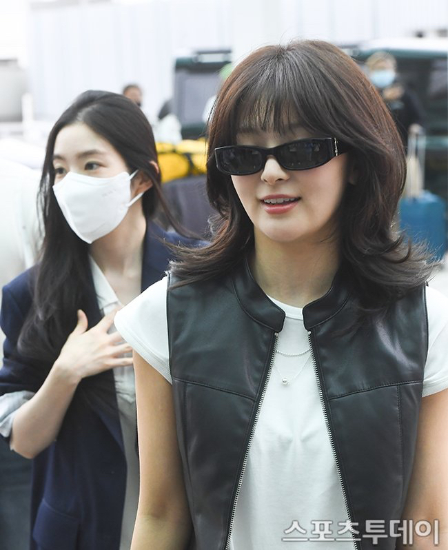 A moment captured by Red Velvet's fan