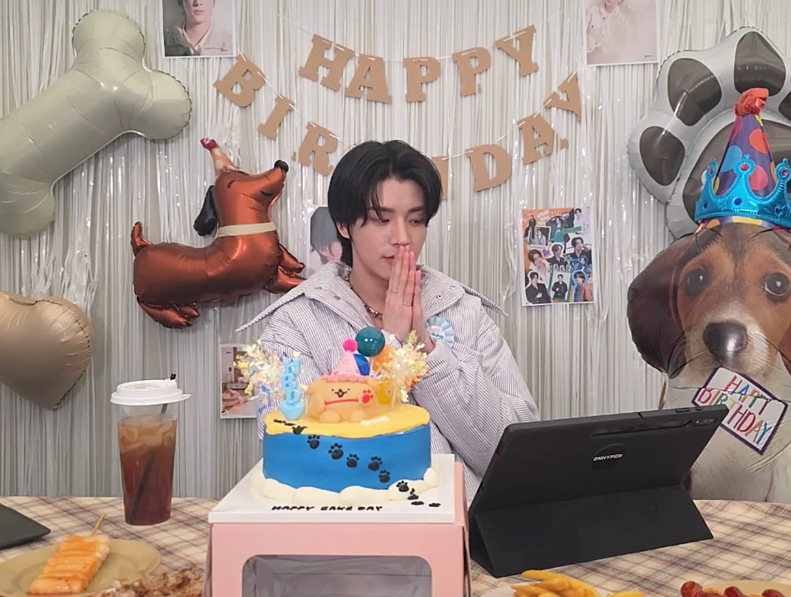 Recent activity shot of Jake (ENHYPEN)