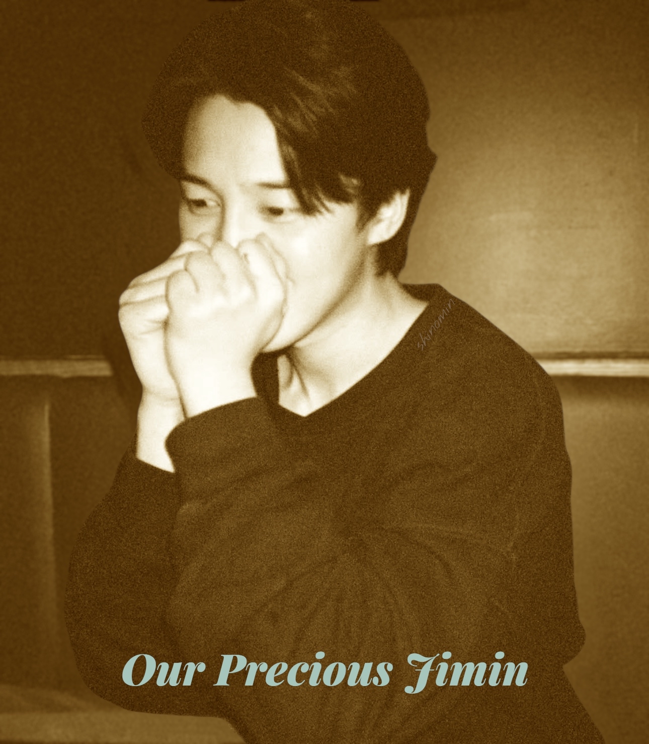 A moment captured by Jimin (BTS)'s fan