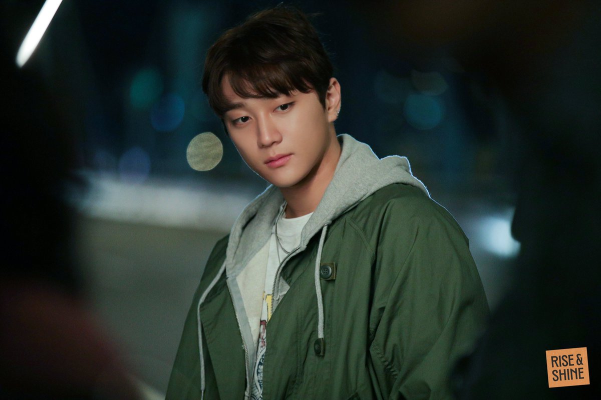 A moment captured by GoldenChild's fan