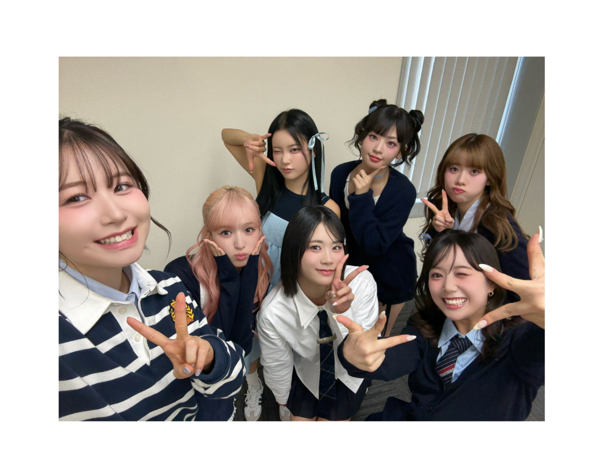 Behind-the-scenes cut of Kasahara Momona (ME:I)