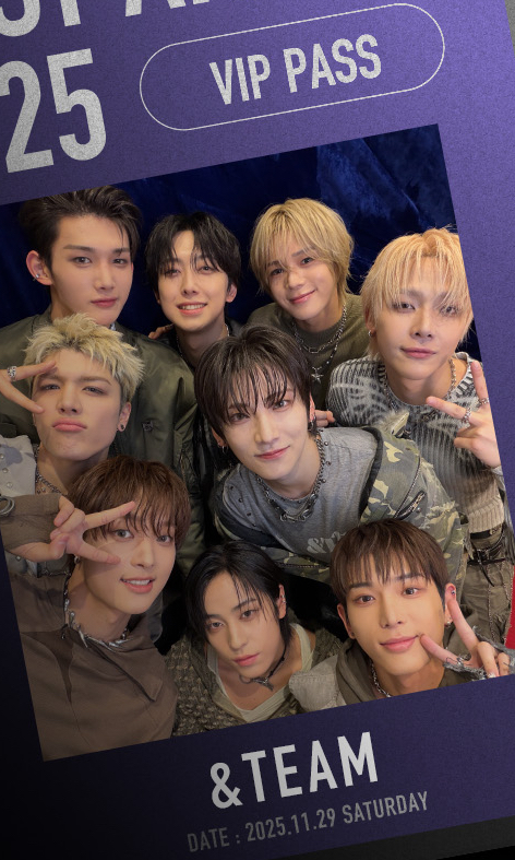 Behind-the-scenes cut of Nicholas (&TEAM)