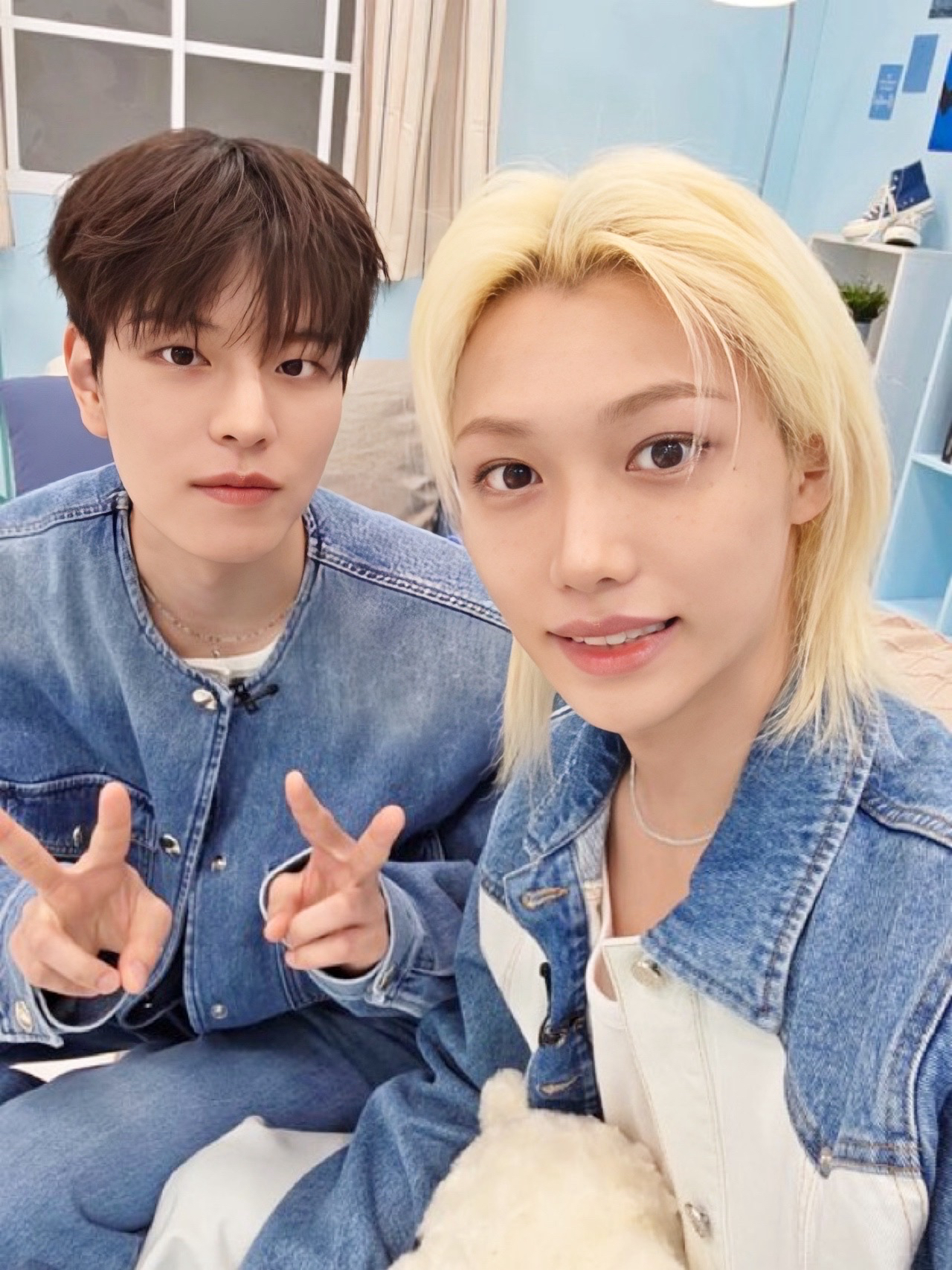 Recent activity shot of Felix (Stray Kids)