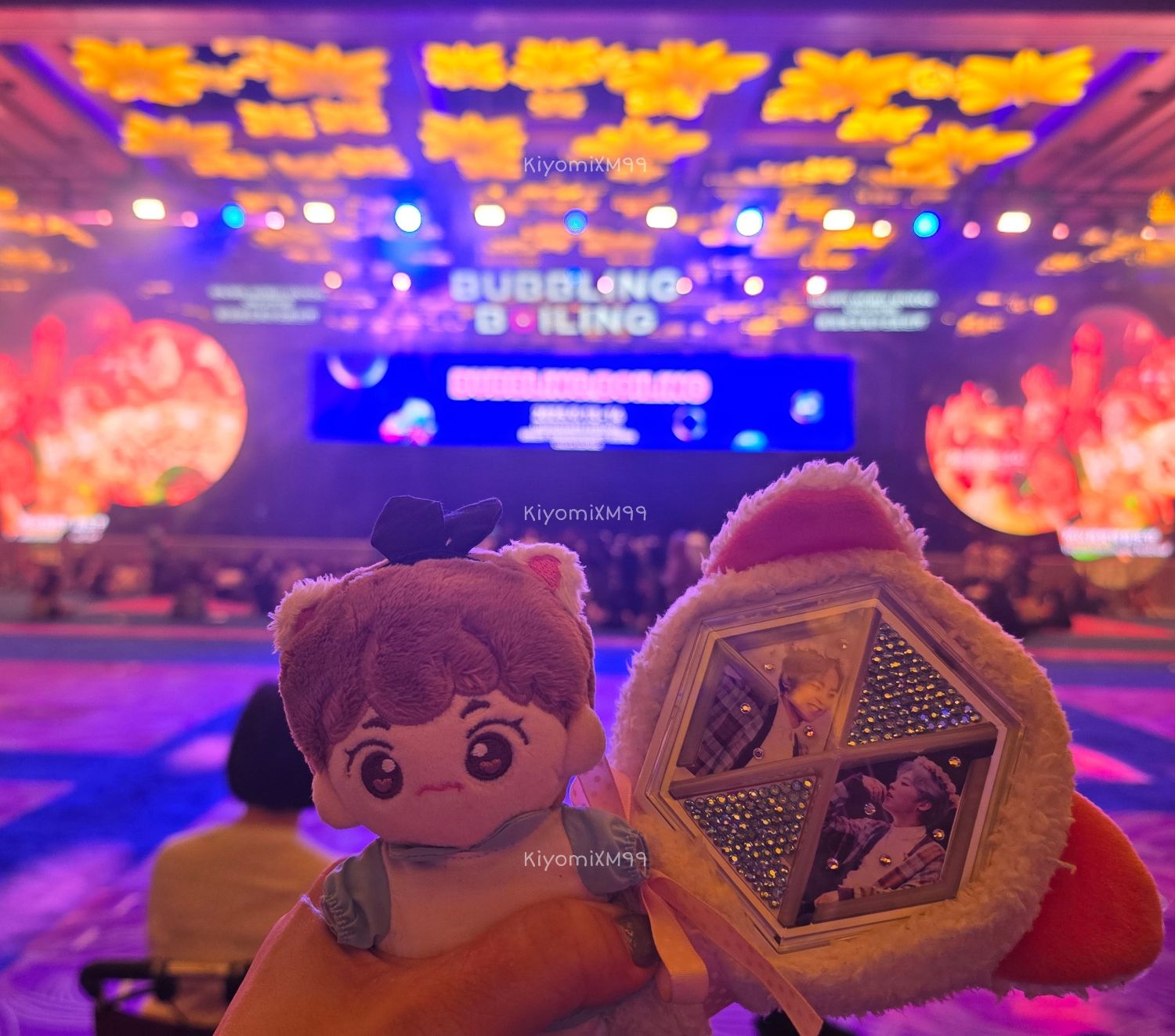 Recent activity shot of EXO