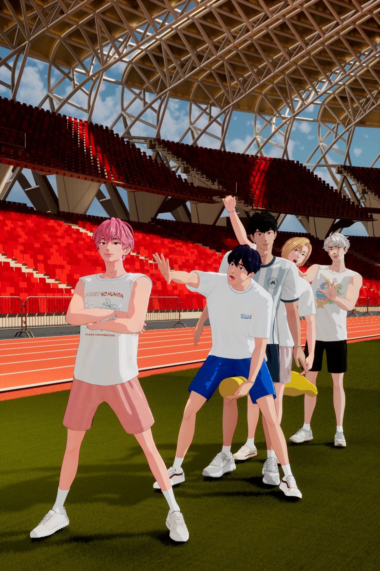 Recent activity shot of PLAVE