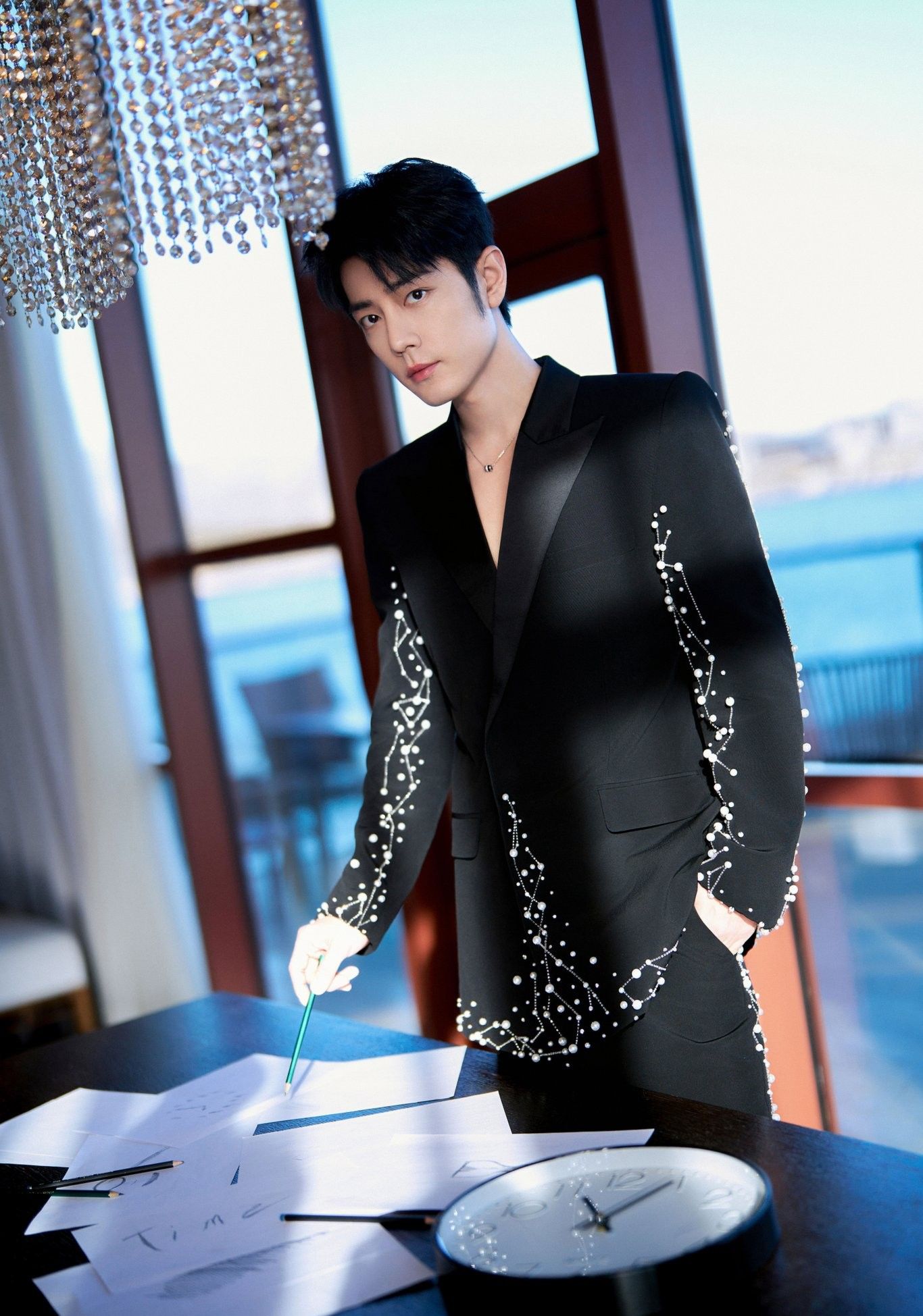 Recent activity shot of Xiao Zhan