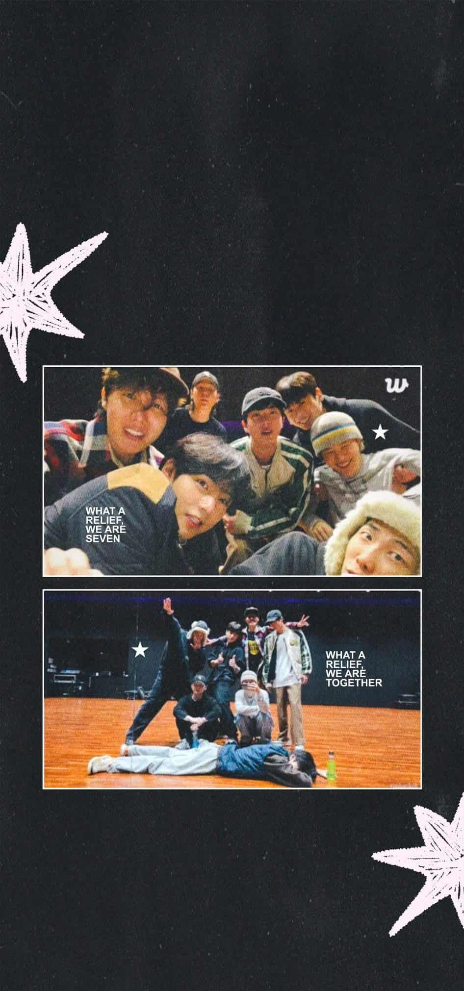 Fan-made special wallpaper for BTS