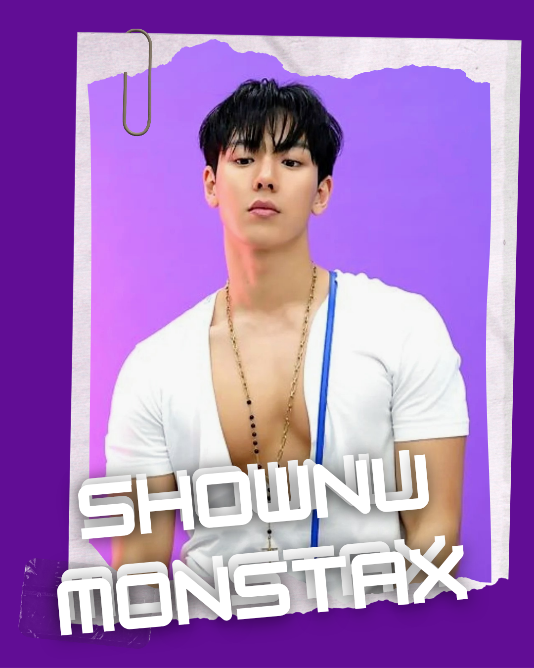 Behind-the-scenes cut of Shownu (MONSTA X)