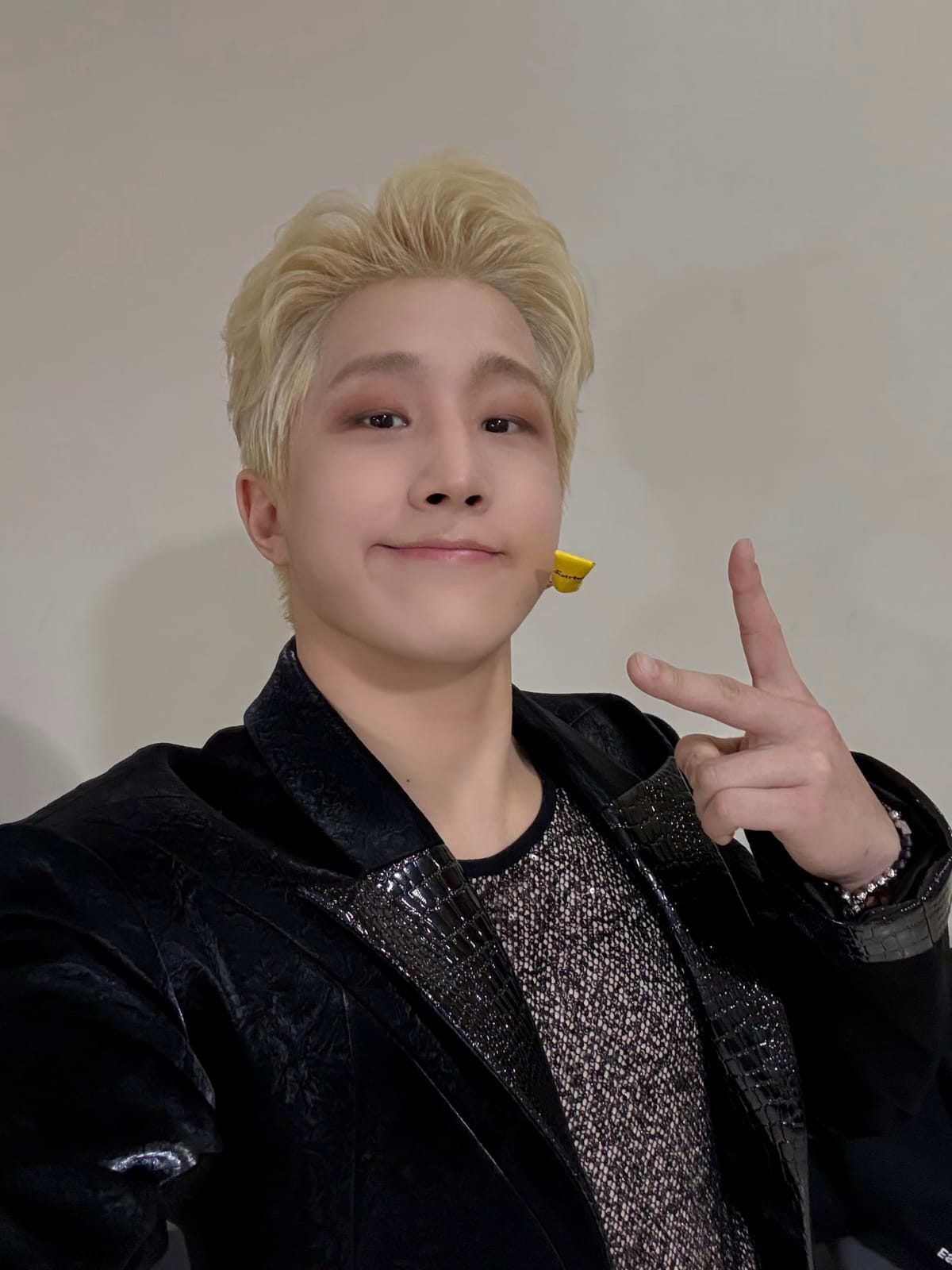 Recent activity shot of Jinjin (ASTRO)