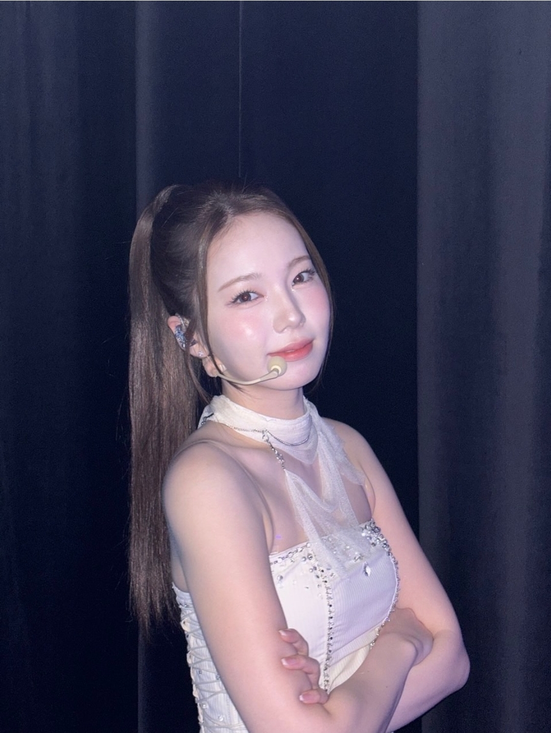 A moment captured by Ayaka (NiziU)'s fan