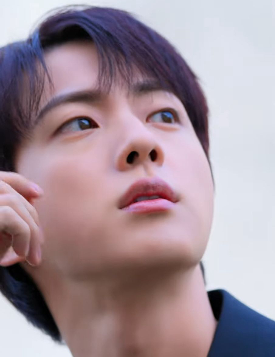 Recent activity shot of Jin (BTS)