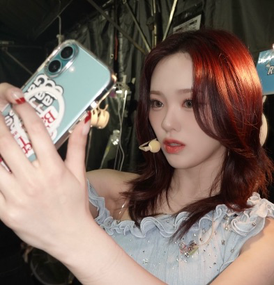 A moment captured by Rio (NiziU)'s fan