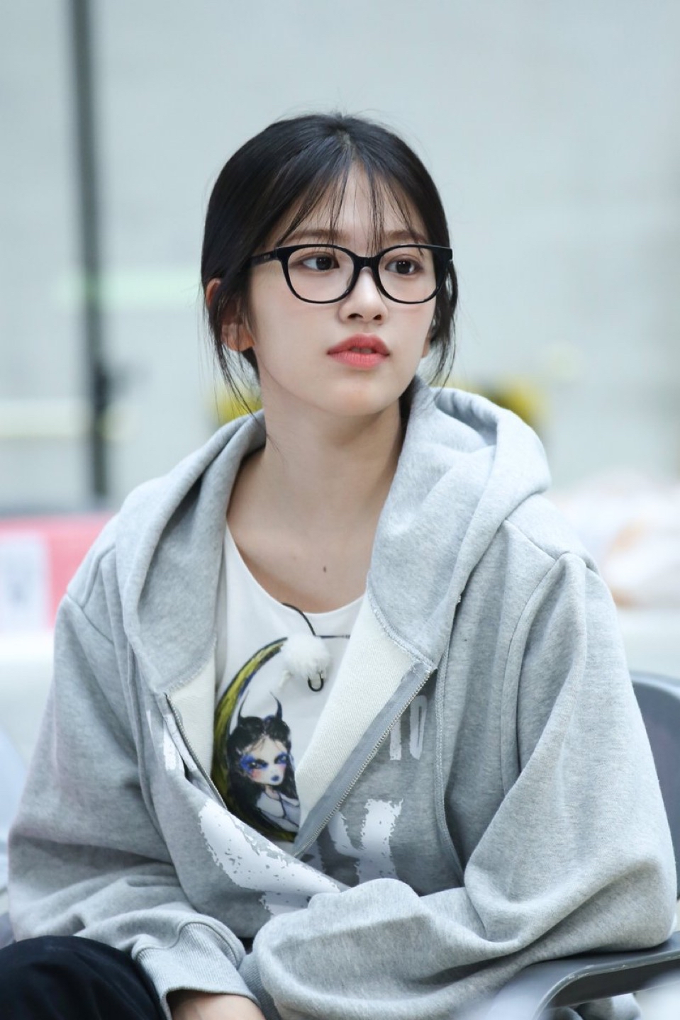 Behind-the-scenes cut of An Yujin (IVE)