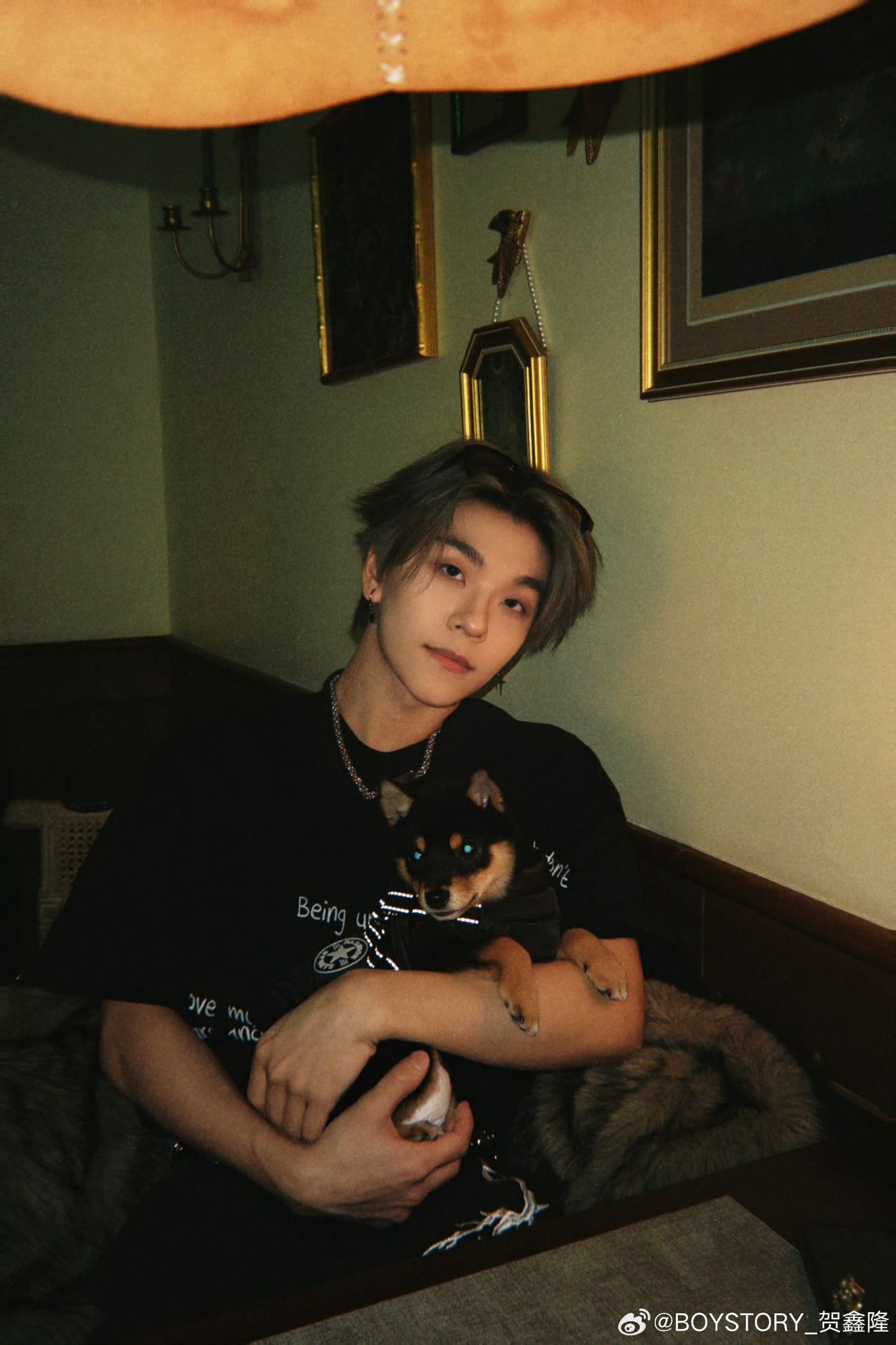 Behind-the-scenes cut of He Xinlong (BOY STORY)