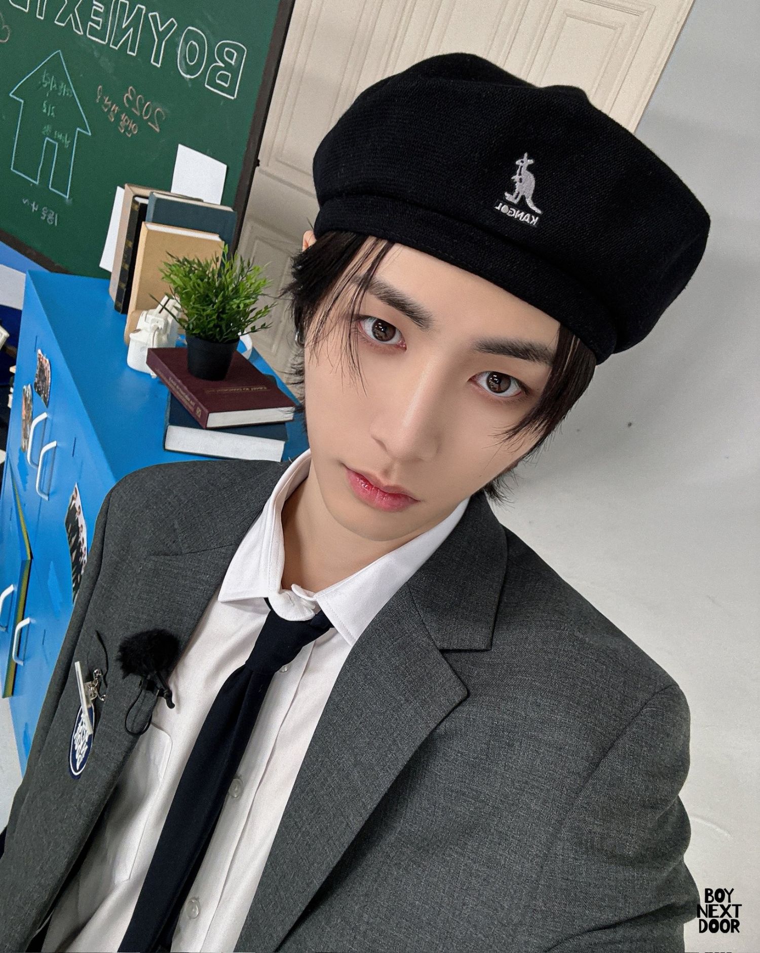 Recent activity shot of Taesan (BOYNEXTDOOR)