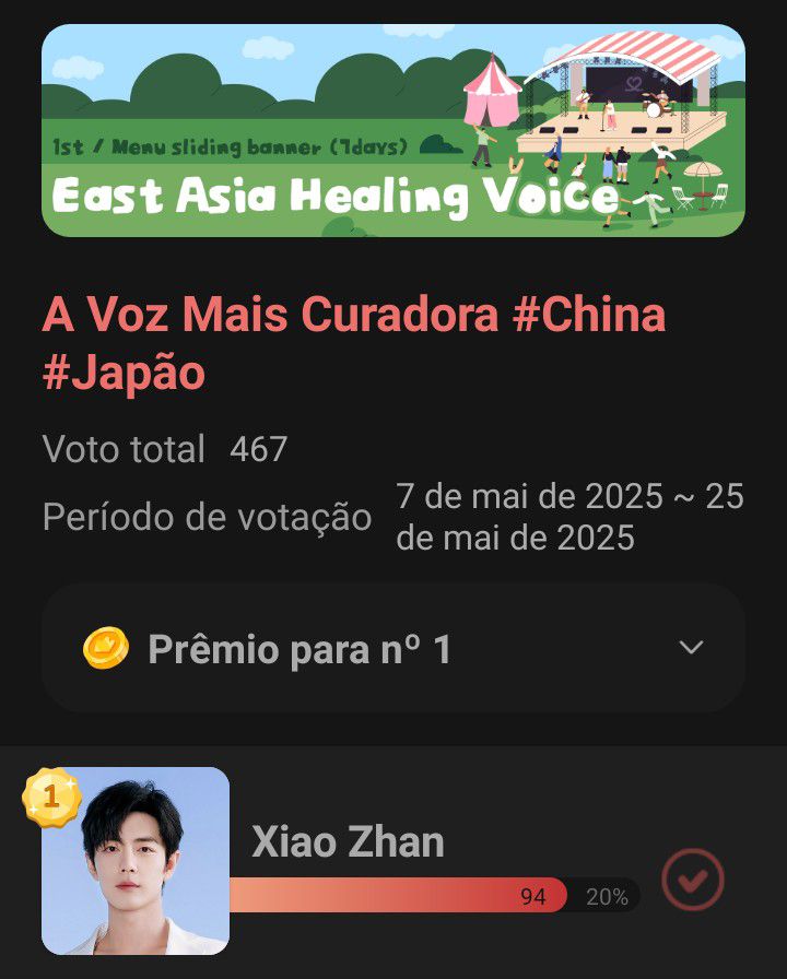 Behind-the-scenes cut of Xiao Zhan