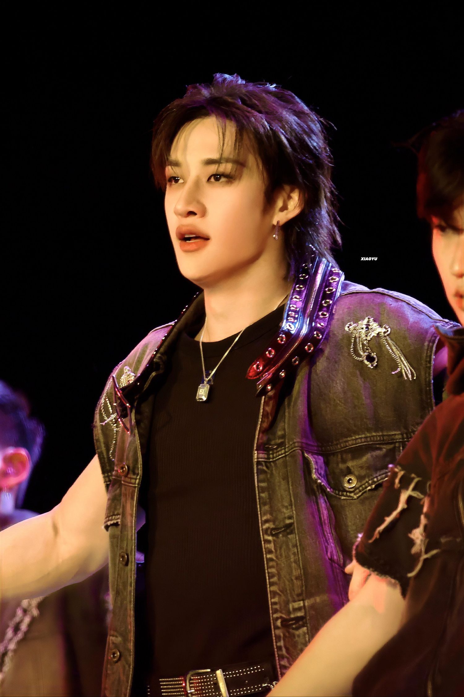 A moment captured by Bang Chan (Stray Kids)'s fan