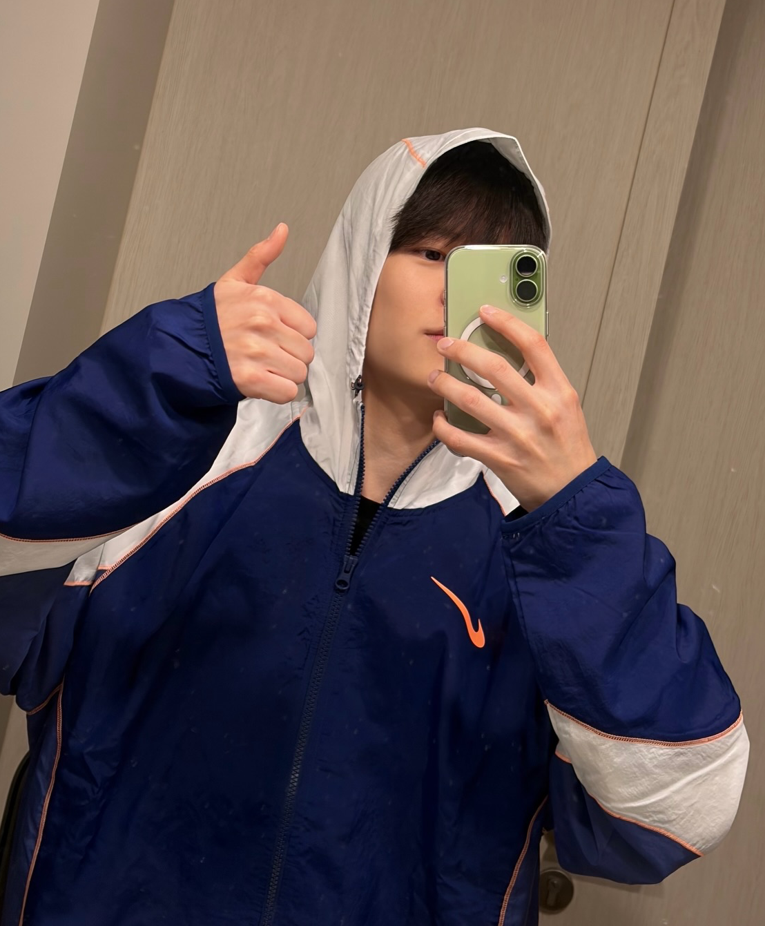 Recent activity shot of Seungmin (Stray Kids)