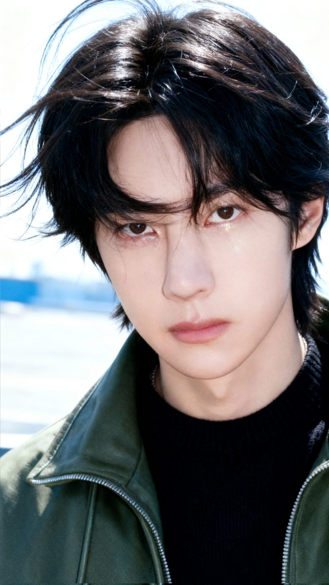 A moment captured by Wang Yibo's fan
