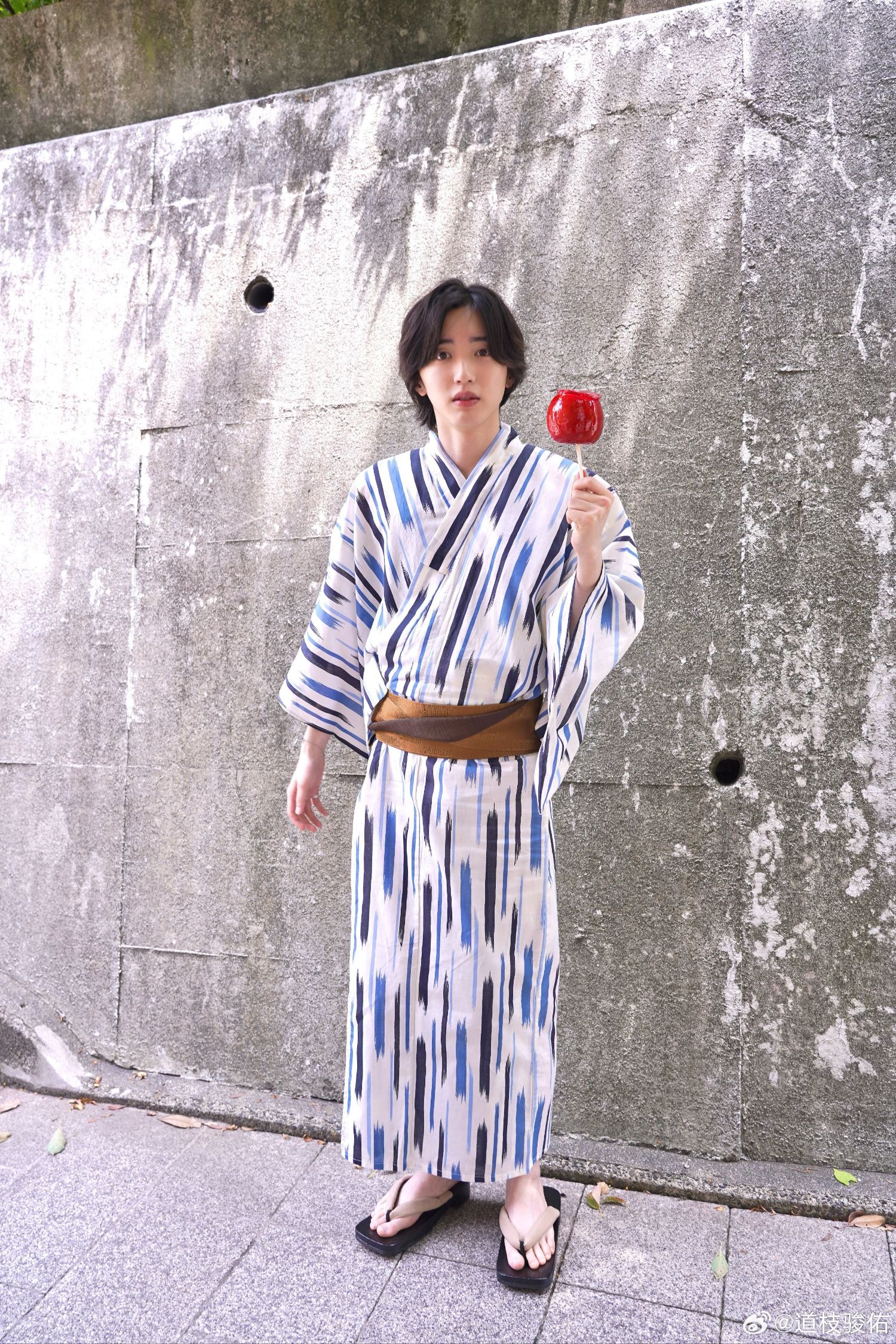 Behind-the-scenes cut of Michieda Shunsuke (Naniwa Danshi)