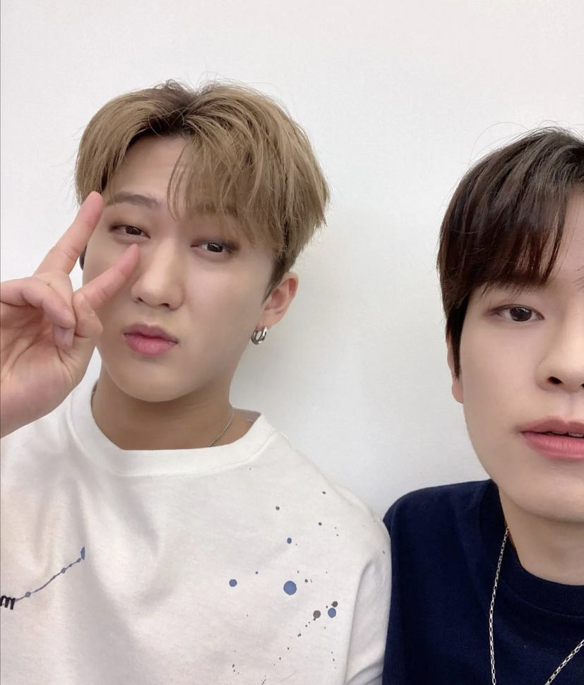 A moment captured by Changbin (Stray Kids)'s fan