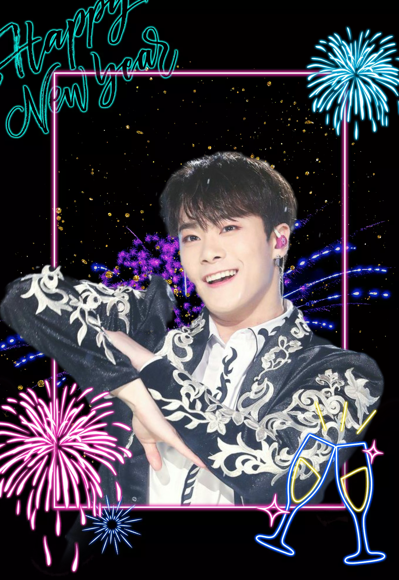 A moment captured by Moonbin (ASTRO)'s fan