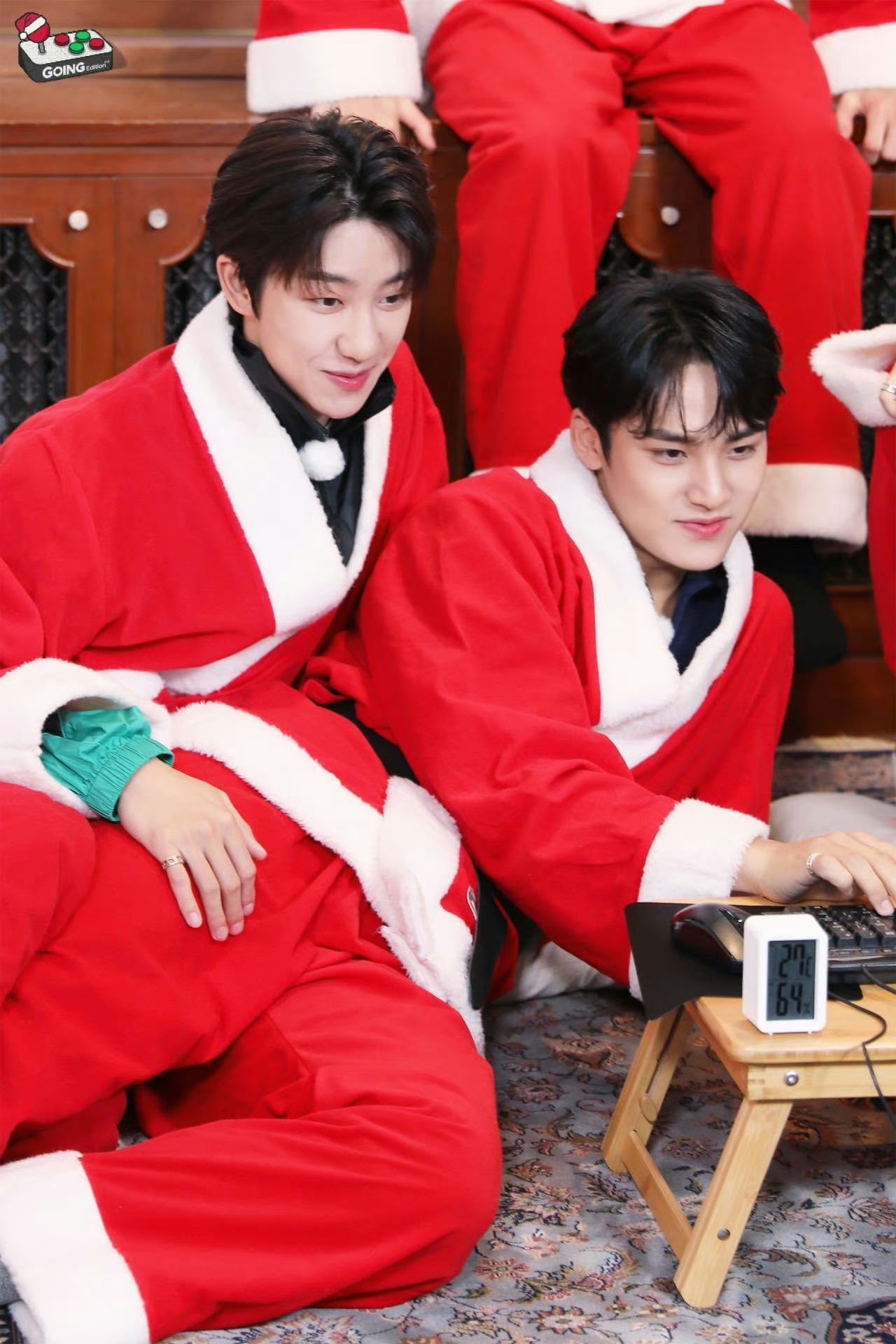 A moment captured by Mingyu (SEVENTEEN)'s fan