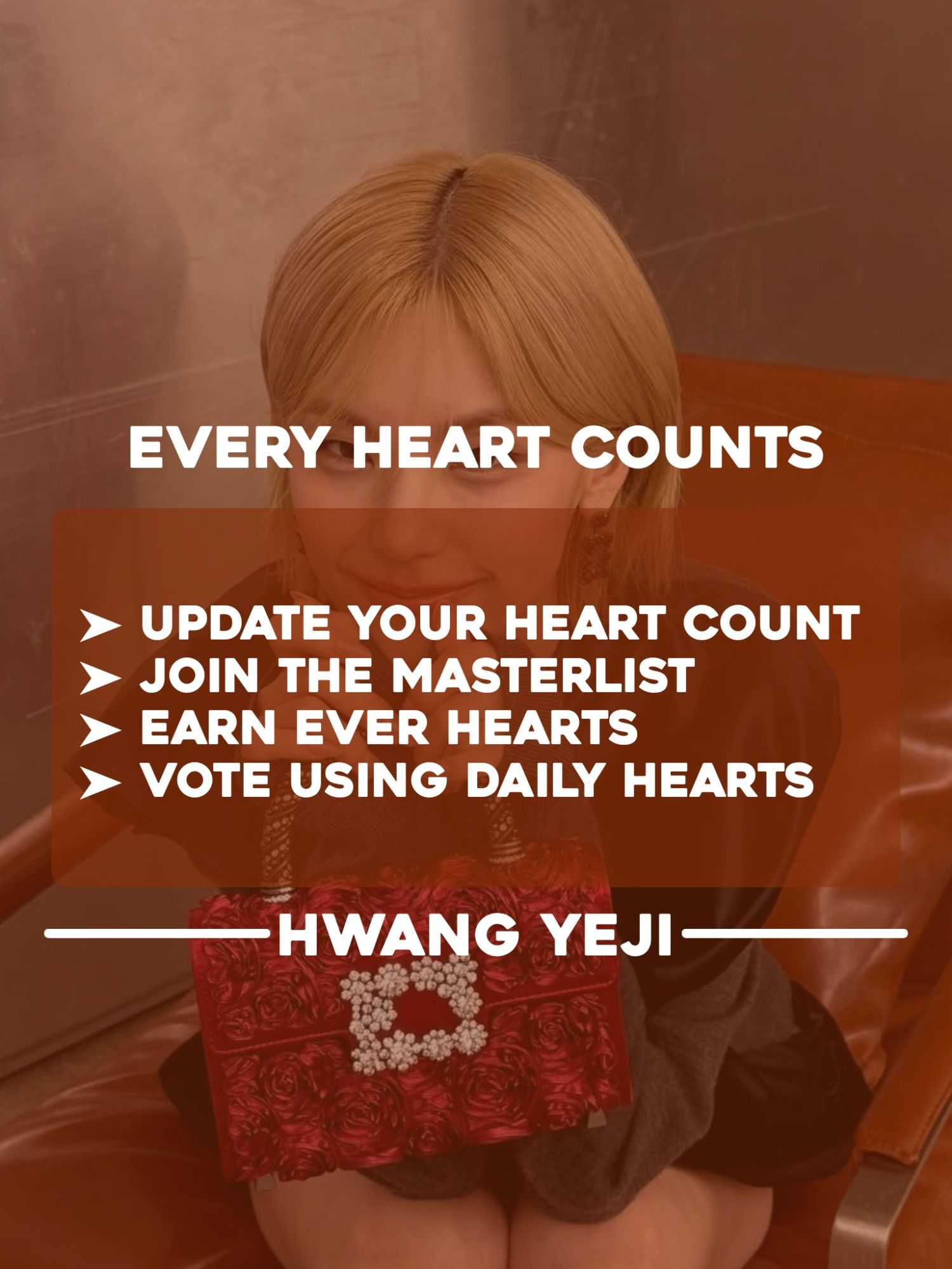 Recent activity shot of Yeji (ITZY)
