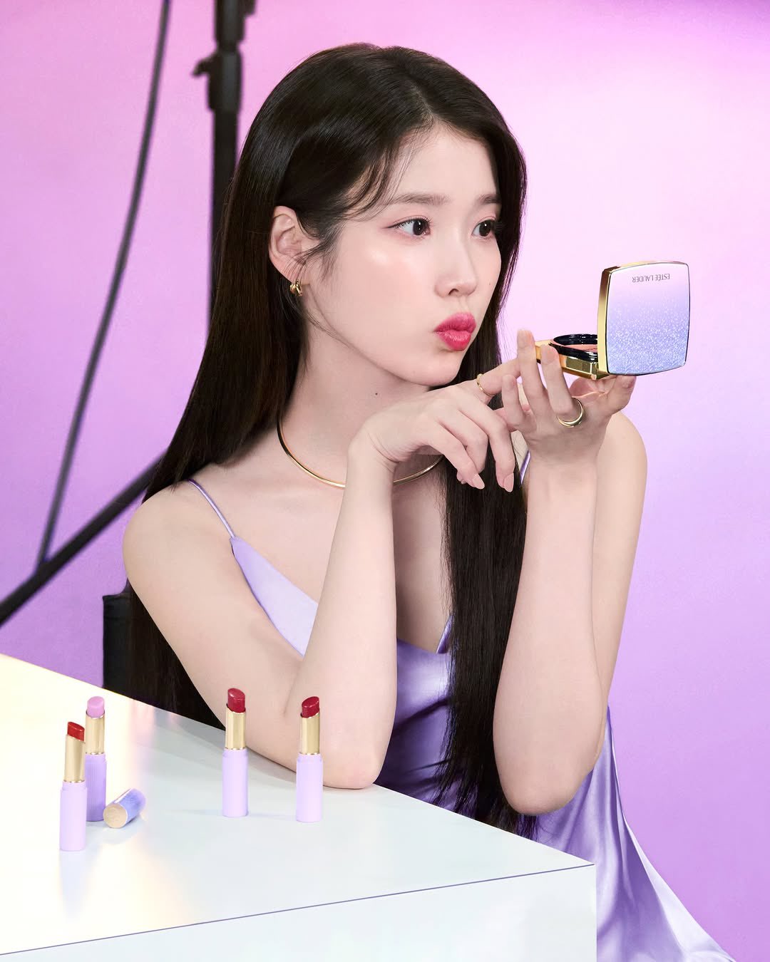 A moment captured by IU's fan