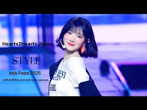 Behind-the-scenes cut of Jiwoo (Hearts2Hearts)
