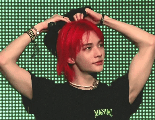 Latest photo of Hyunjin (Stray Kids)