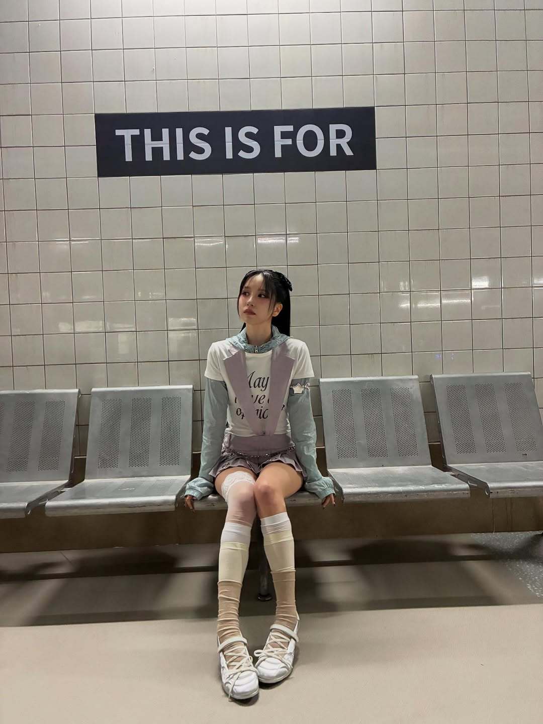 Mina (TWICE)粉絲拍下的瞬間