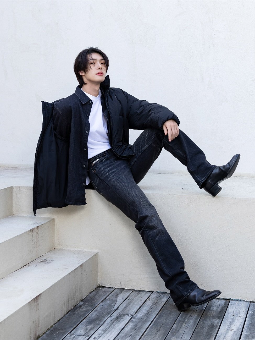 Recent activity shot of Mingi (ATEEZ)