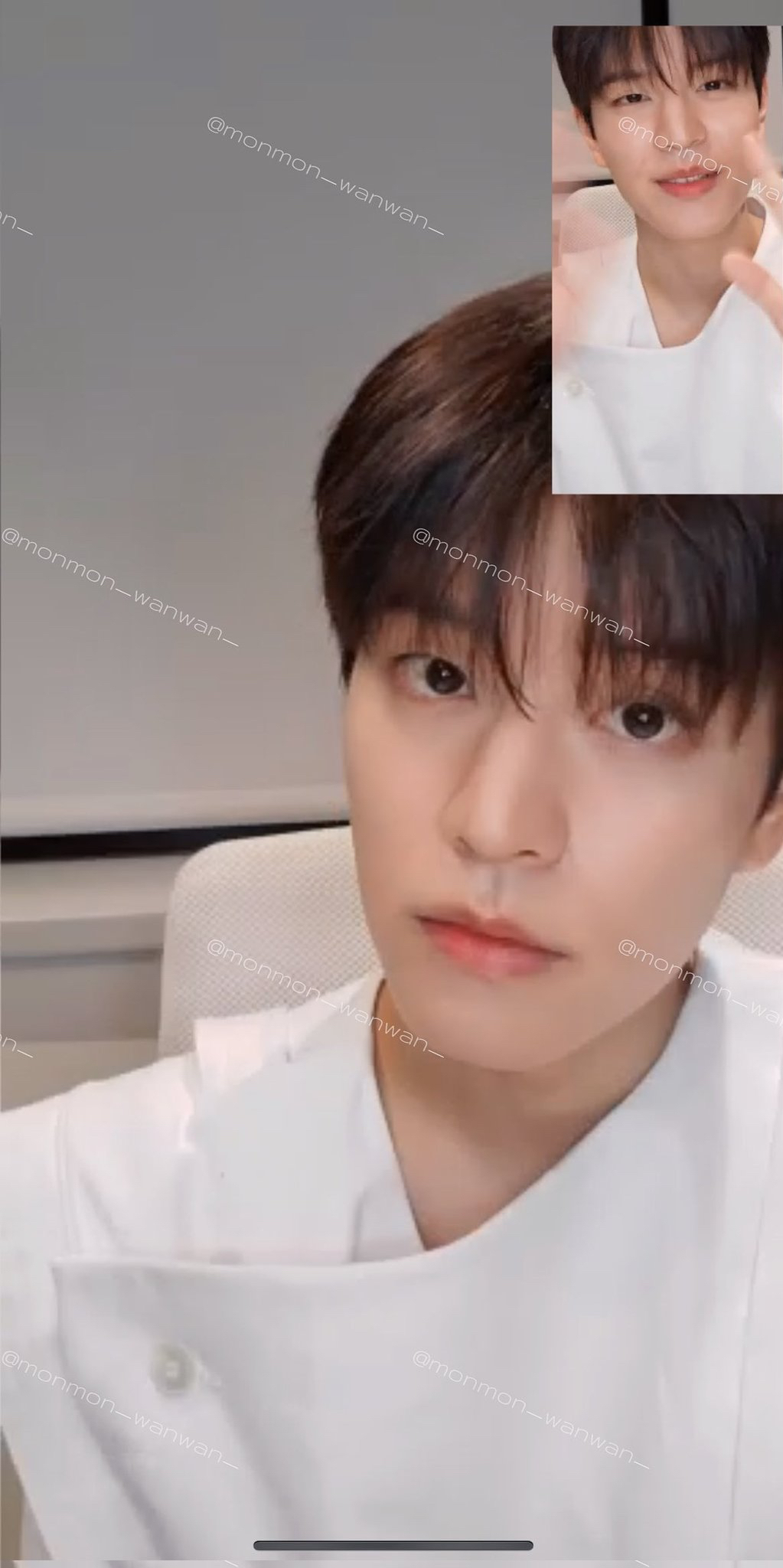 A moment captured by Seungmin (Stray Kids)'s fan