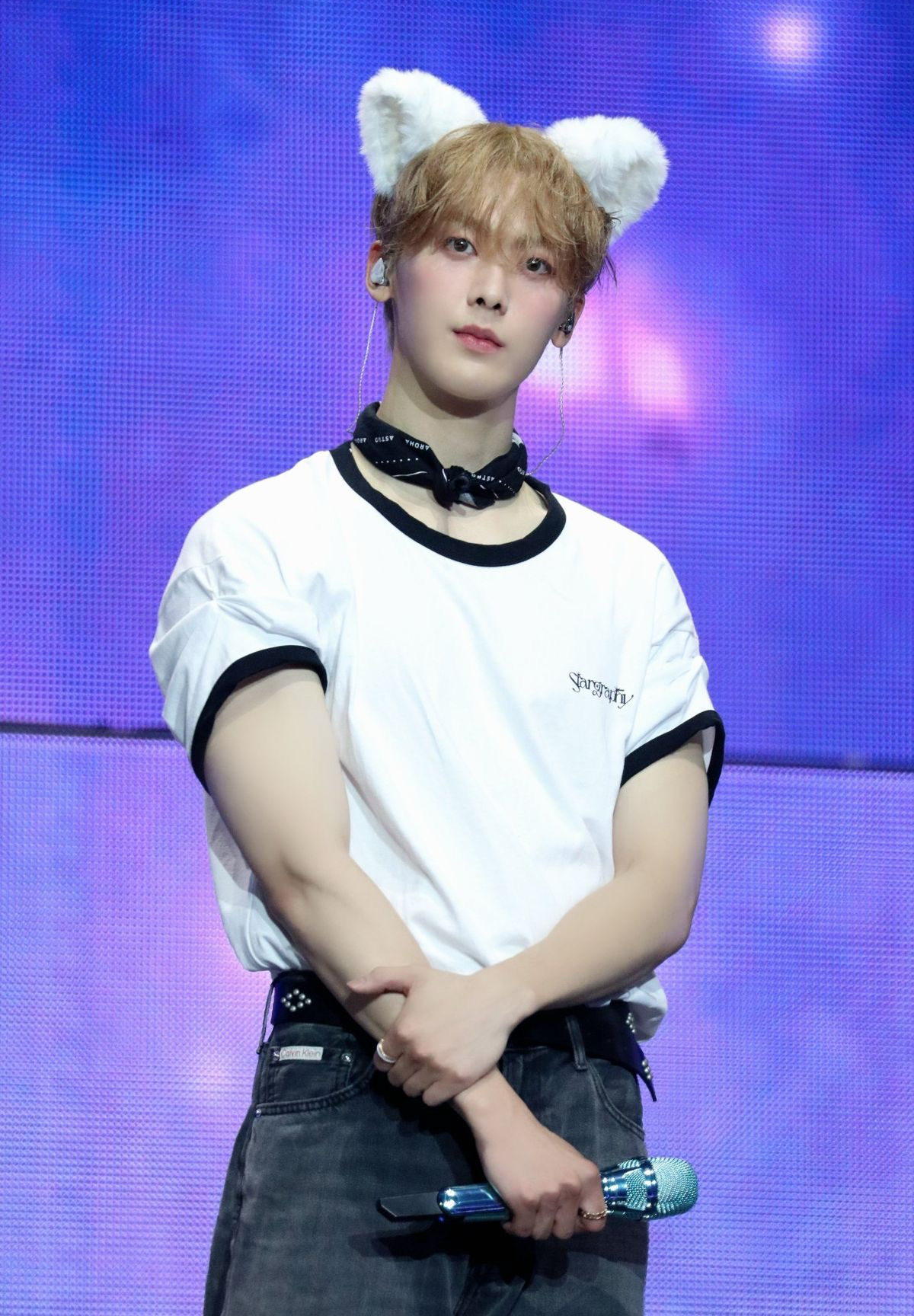 A moment captured by Sanha (ASTRO)'s fan