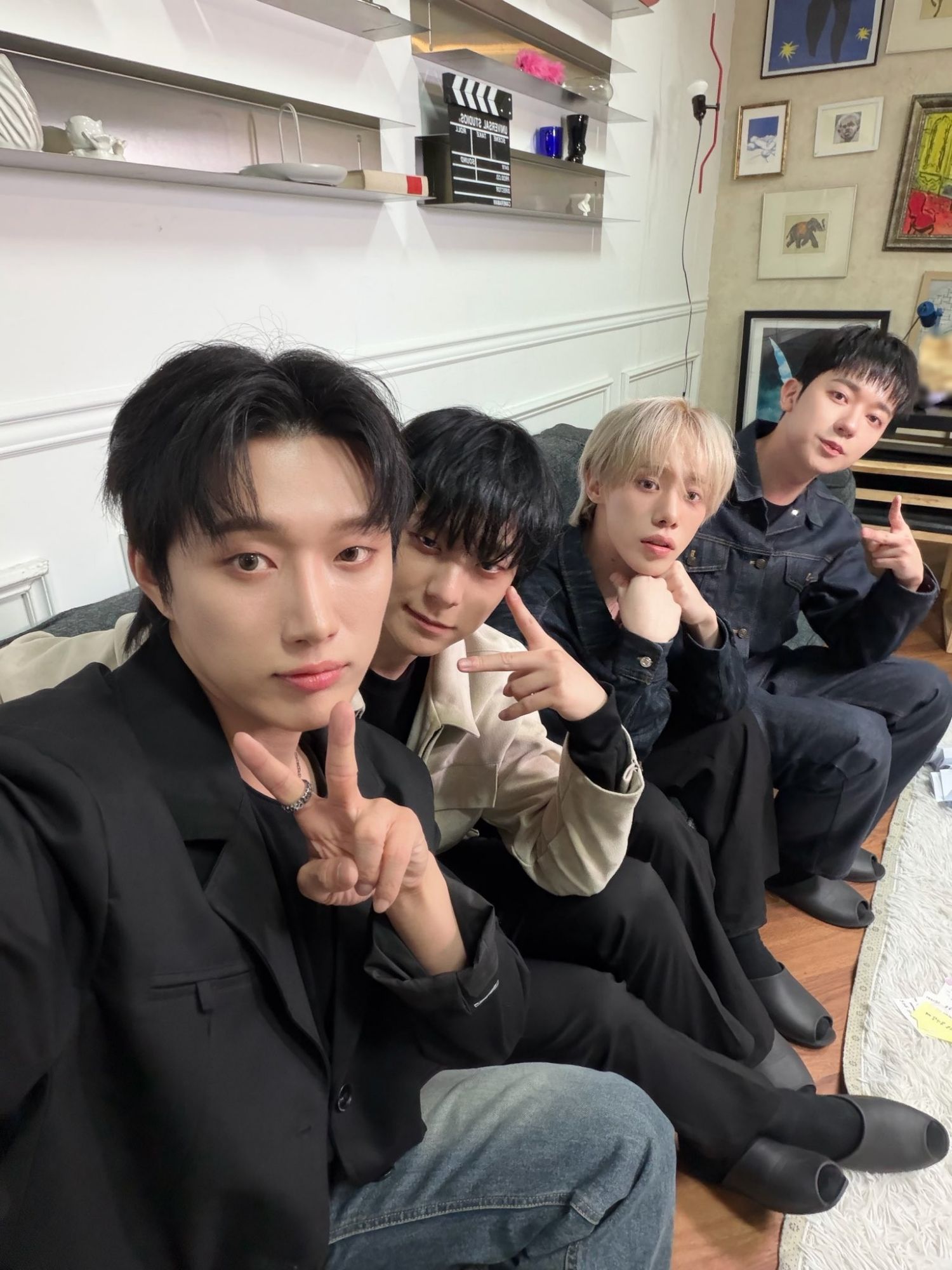 A moment captured by OMEGA X's fan