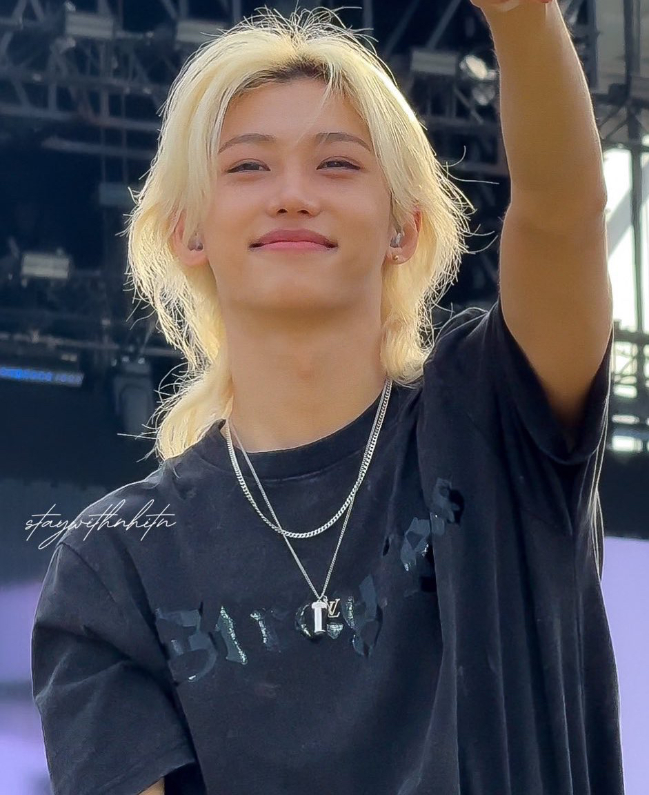 Momen yang diabadikan oleh penggemar Felix (Stray Kids)