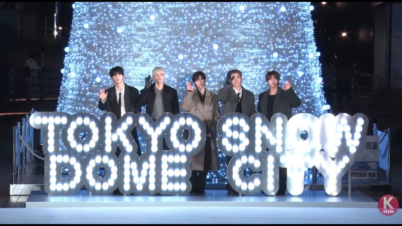 Recent activity shot of TOMORROW X TOGETHER