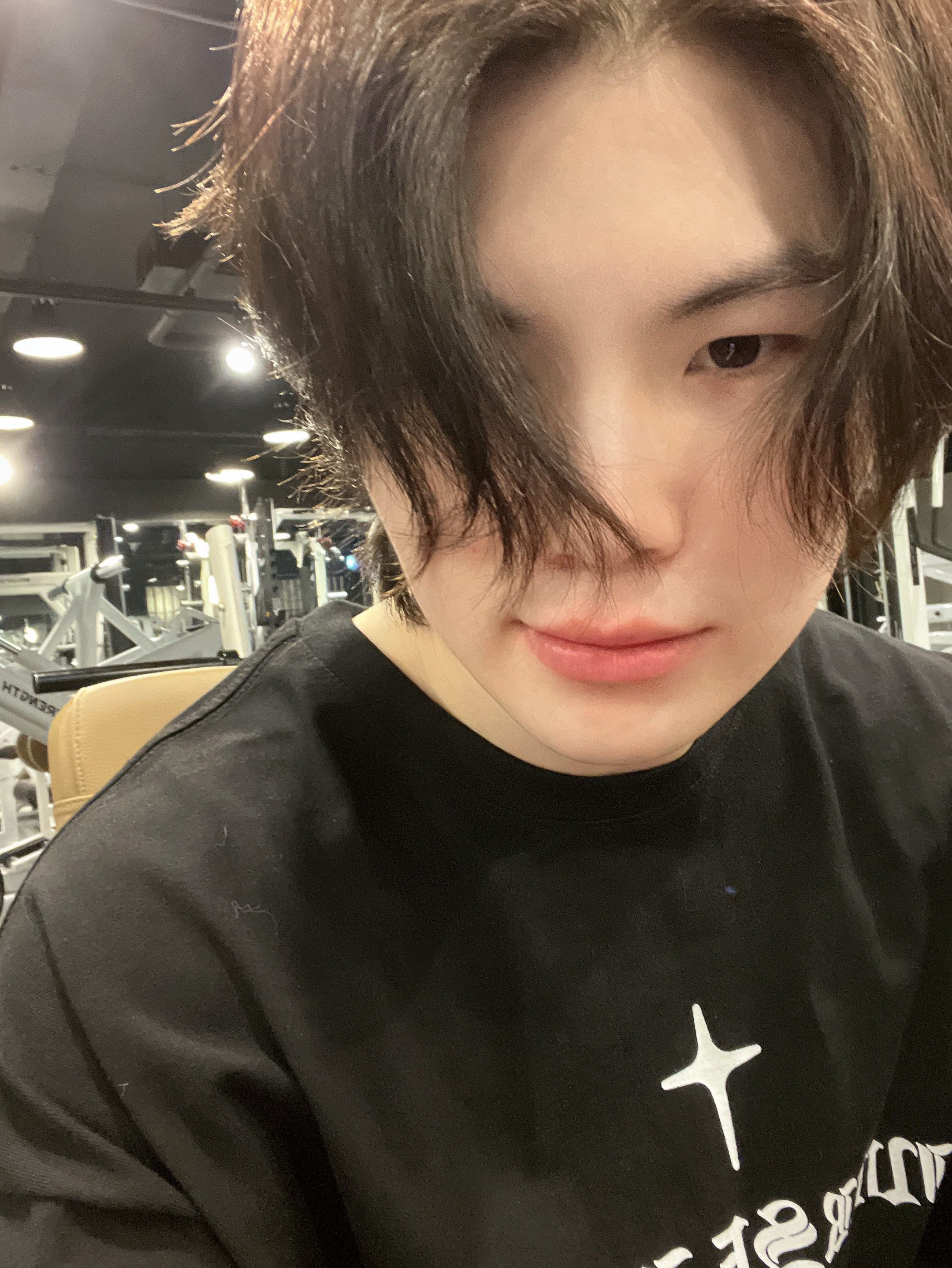 Recent activity shot of Woozi (SEVENTEEN)