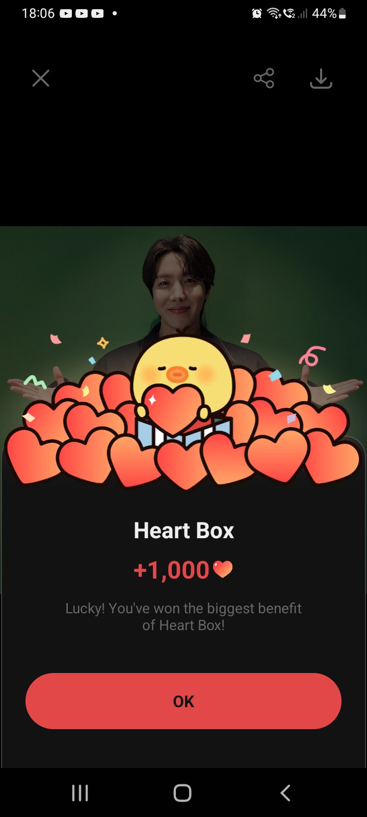 Foto terbaru j-hope (BTS)