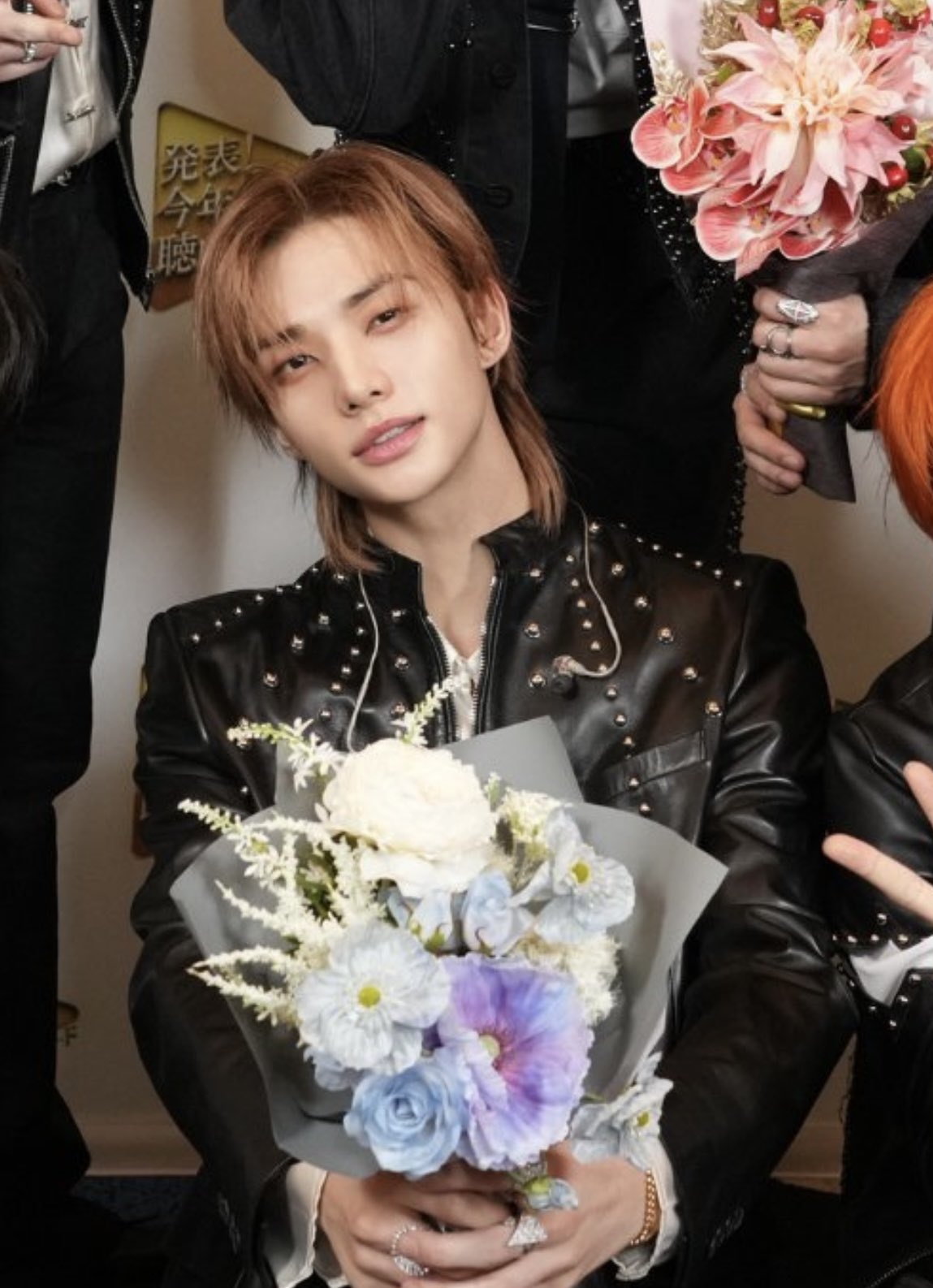 A moment captured by Hyunjin (Stray Kids)'s fan